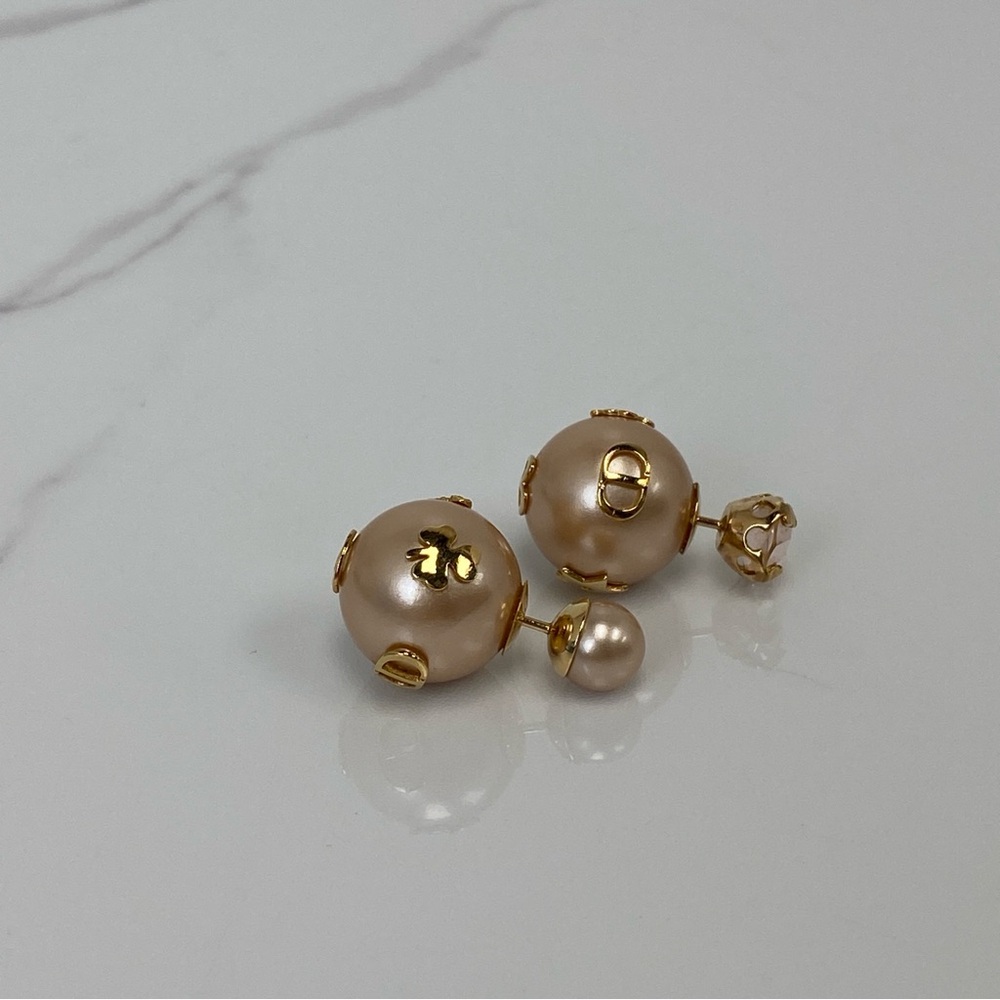 Christian Dior Pearl earrings - Picture 4 of 6